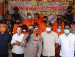 Selama Dua Bulan Ungkap Tindak Pidana Narkoba, Sat Resnarkoba Polresta Denpasar Amankan 54 Tersangka