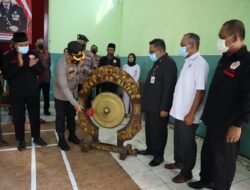 Polres Blitar Kota Gelar Lomba Pencak Silat Pelajar Kapolres Blitar Kota Cup.