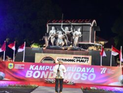 Pasiter Kodim 0822 Bondowoso Hadiri Kampung Budaya Fashion