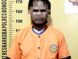 Polres Bondowoso Meringkus 2 Pelaku Pengedar Sabu