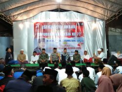 Babinsa Kodim 0822 Bondowoso Menghadiri istighosah dan doa bersama