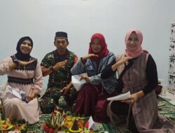 Juri Lomba Nasi Tumpeng, Babinsa Sumber Salam Cicicpi Masakan