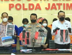 Jatanras Polda Jatim Ringkus Komplotan Penggelapan Gula 30 ton