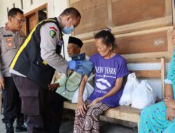 Kapolres Bondowoso Kembali Menyalurkan Bansos Kepada Warga Kurang Mampu