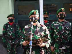 Tumbuhkan Kedisiplinan Prajurit, Kodim 0822 Bondowoso Gelar Upacara 17-an
