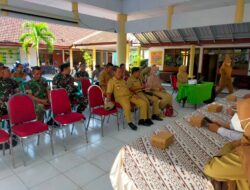 Koramil 01 Bondowoso Rakor Sosialisasi Verifikasi Dan Validasi DTKS