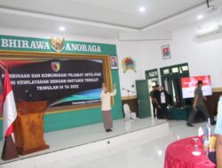 Kodim 0825 Laksanakan Binkom Pejabat PAM TNI Kewilayahan dengan Instansi Terkait