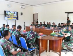 Tingkatkan Puanter, Kodim 0822 Gelar Evaluasi Organisasi Satkowil Tahun 2022