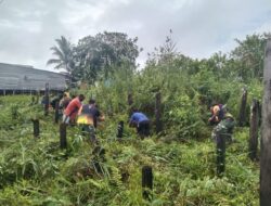 Satgas Yonif Raider 514/SY/9/2 Kostrad Bangkitkan Semangat Gotong Royong Warga Papua