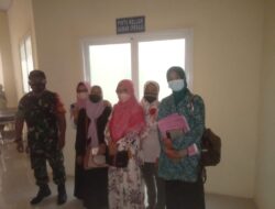 Akseptor MOW, Babinsa 0822/01 Kota Hadiri Giat Baksos IBI