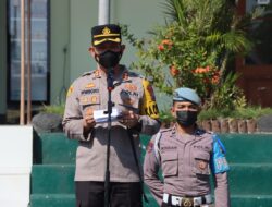 Polres Bondowoso Adakan Giat Pengukuhan Perwira dan Bintara sebagai mentor Bintara Remaja