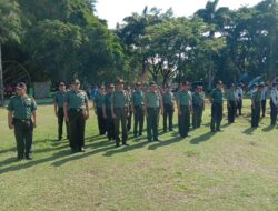 Polter dan Polhutmob Perhutani Bondowoso, Mengikuti Gelar Upacara HUT TNI Ke-77