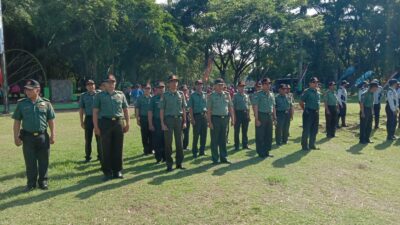 Polter dan Polhutmob Perhutani Bondowoso, Mengikuti Gelar Upacara HUT TNI Ke-77