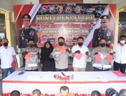 Polres Lamongan Berhasil Mengamankan 11 Pelaku Pencurian Ternak dan Motor