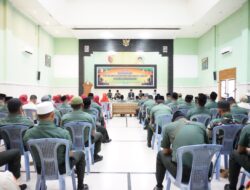 Kodim 0822 Bondowoso Memperingati Maulid Nabi Muhammad SAW 1444 H/2022 M