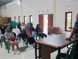 Babinsa Koncer Kidul, Generasi Muda Harus Punya Jiwa Nasionalisme