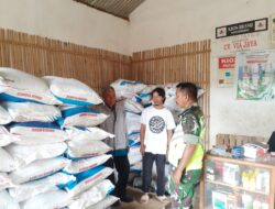 Peduli Petani, Babinsa Koramil Pujer Melaksanakan Pengecekan Harga Pupuk