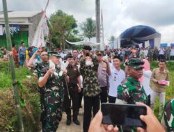 Bupati Didampingi Dandim 0822 Bondowoso, Laksanakan Penutupan Karya Bakti TMMD