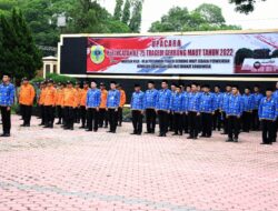 Prajurit Kodim 0822 Bondowoso HadiriUpacara Peringatan Ke-75 Tragedi Gerbong Maut