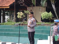 Kapolres Pimpin Apel bhabinkamtibmas