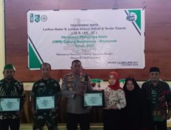 Lettu Inf Rahmat Wahyuan Hadiri Kegiatan Traning Raya Latihan Kader 2 Himpunan Mahasiswa Islam (HMI) Cabang Bondowoso – Situbondo