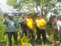 Perhutani Bersama Kodim 0822 Bondowoso Gelar Reboisasi Guna Pemeliharaan Kedua Pasca Banjir