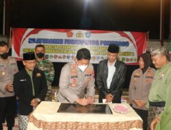 Polres Ponorogo Gandeng Perguruan Silat Ciptakan Kamtibmas Kondusif