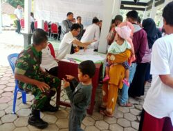 Pastikan Tepat Sasaran, Babinsa Koramil 0822/01 Kawal Penyaluran BLT Dana Kelurahan