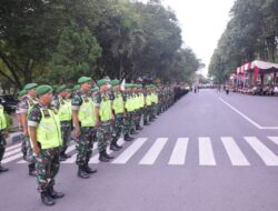 Dandim Bondowoso Hadiri Apel Pasukan Operasi Lilin Semeru Tahun 2022