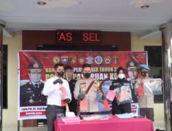 Akhir Tahun, Polres Pasuruan Kota Berhasil Amankan 12 Tersangka Street Crime
