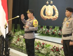 Polri Gelar Upacara Korps Raport ke 42 Pati dan 121 Pamen
