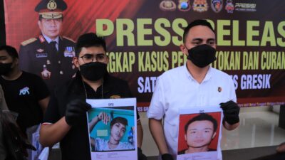 Diduga Menganiaya Penjual Nanas Hingga Tewas, Polres Gresik Amankan Lima Pesilat