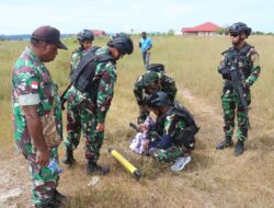 Pecahkan Masalah Air Bersih di Nduga, Satgas Yonif Raider 514 Kostrad Mulai Bertindak.