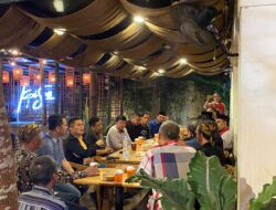 Kapolres Nganjuk Ngopi Bareng, Ajak Perguruan Silat Jaga Kamtibmas