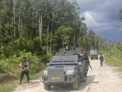 Satgas Yonif Raider 514 Kostrad Laksanakan Patroli Wilayah Bersama Polres Nduga