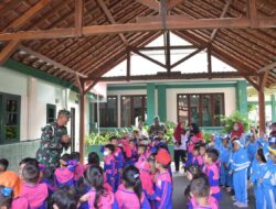 TK Dharma Wanita 25 Kalipuro Berkunjung ke Kodim 0825 Banyuwangi