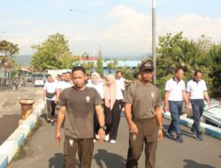 Sinergitas TNI-Polri di Banyuwangi, Laksanakan Senam SKJ 88 Bersama