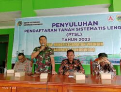 Babinsa Posramil 0822/05 Pakem Hadiri Undangan Sosialisasi PTSL