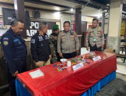 Cegah Penyalahgunaan Narkoba, Petugas Gabungan Gelar Razia di Lapas Kelas II B Lumajang