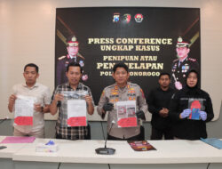 Polres Ponorogo Berhasil Amankan Pelaku Tipu Gelap Bermodus Jual Beli Kendaraan