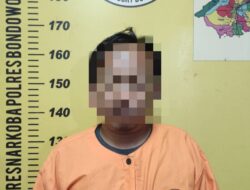 Seorang Pria Yang Diduga Pengedar Sabu Berhasil Diringkus Sat Resnarkoba Polres Bondowoso
