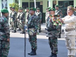 Sampaikan Amanat Pangdam V/Brawijaya, Kodim 0822 Bondowoso Gelar Upacara 17-an