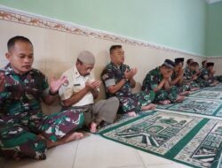 Tingkatkan Iman, Prajurit Kodim 0822 Bondowoso Gelar Doa Bersama