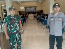 Babinsa Koramil 0822/01 Laksanakan Pengamanan Misa Minggu Paskah