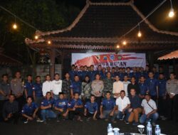 Polres Lamongan Gandeng TNI Gelar Cangkrukan Bersama IPSI, Bersama Jaga Kamtibmas