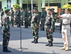 Kodim 0822 Bondowoso Gelar Upacara Bendera tanggal 17an Di Bulan April