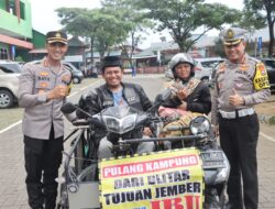 Mudik Aman dan Lancar, Warga Sampaikan Terima Kasih ke Polisi