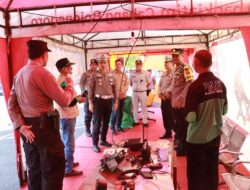 Ops Ketupat 2023, Tim Pamatwil Korlantas Polri Tinjau Posyan di Bojonegoro