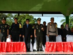 Dandim 0822 Bondowoso Menghadiri Upacara Peringatan Hari Otonomi Daerah Ke XXVII