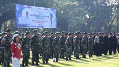 Dandim 0822 Bondowoso Ikuti Upacara Hardiknas Tahun 2023